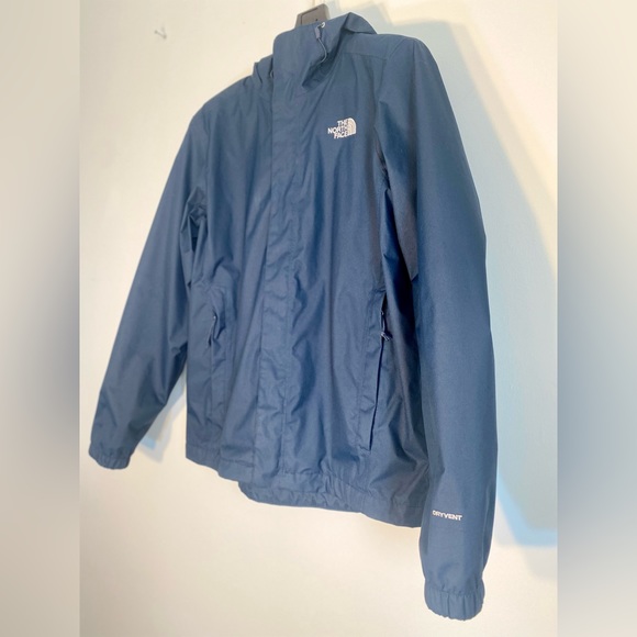 North Face Men’s Blue Raincoat - Picture 5 of 5